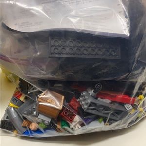 Bag of legos pieces
